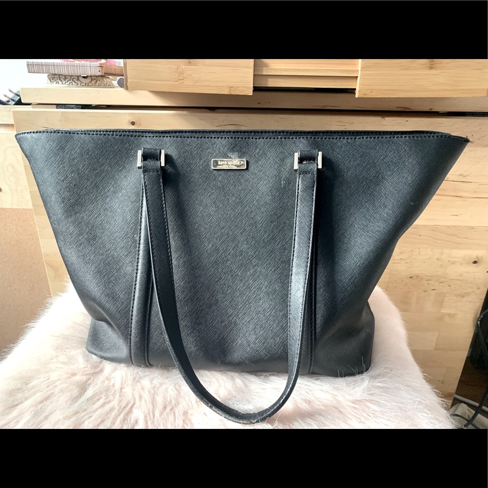 Black Kate Spade Tote Bag